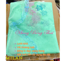 Mùng Ngủ Lưới Tuyn Bông Thái Bền, Lưới Mắt Nhỏ,Thoáng Mát