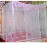 Mùng ngủ (màn ngủ) vải màn Voan Xuất Khẩu Loại 1 Chống Muỗi Có Cửa