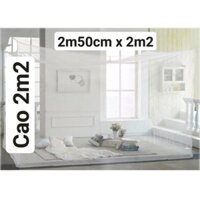 Mùng ngủ, Màn tuyn trắng kích thước 2m50cm x 2m không cửa