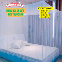 Mùng ngủ Tuyn Bông Đẹp Có Cửa Kích Thước Lớn