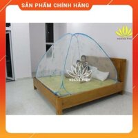 Mùng ngủ♥FREESHIP♥  [Sale Up Giá Sốc] Mùng chụp tự bung 1m2 x 2m Minh Long - XANH HOA