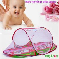 Mùng thuyền tự bung cho bé nhiều màu 58x110cm