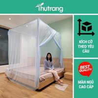 Mùng tuyn cao cấp XANH cho người lớn, trẻ em, màn chống muỗi cho giường đơn, giường đôi