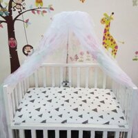 Mùng và cọc treo cũi cho bé