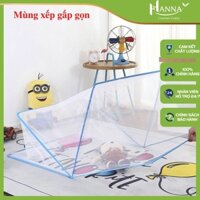 Mùng Xếp (1m2 x 2m) Giá rẻ, thích hợp mang theo du lịch, ngủ lại văn phòng, tiện lợi, gấp gọn dễ dàng