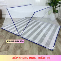 Mùng xếp gấp gọn gia đình chống muỗi, màn ngủ thông minh cao cấp Kiều Phi