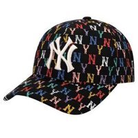 Mũ/Nón MLB Ball Cap NY Rainbow – Black