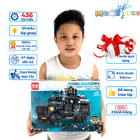 Munstore Đồ chơi trẻ Em, Bộ Đồ Chơi Cho Bé Lắp Ráp Cảnh Sát Đội Đặc Nhiệm, Lắp Ghép Mô Hình Máy Bay,Xe Chiến Đấu