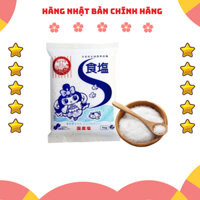 Muối ăn tinh khiết biển Tokushima gói 1kg Shiojigyo nội địa Nhật Bản