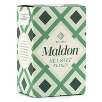 MUỐI BIỂN KHÔNG I-ỐT - THƯƠNG HIỆU ANH TỪ 1882 Maldon Crystal Sea Salt, Non-Iodized, Set 100 gói 1g - 240g - 570g