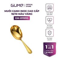 Muôi Canh Inox 18/10 Cao Cấp Màu Vàng Gume GM-D1101G