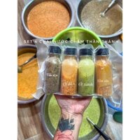 MUỐI CHẤM HẢI SẢN TỨ VỊ