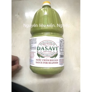 Muối chanh ớt xanh Nha Trang Dasavi chai 2,6 Kg