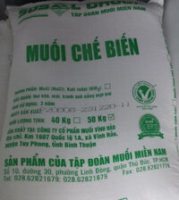 Muối Chế Biến,Sodium Chlorine Salt Nacl >99.60% (Muối tinh khiết 50kg/bao)
