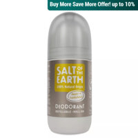 Muối Đất, Hổ Phách & Gỗ Đàn Hương Tự Nhiên Có Thể Cuộn Lại 75ML