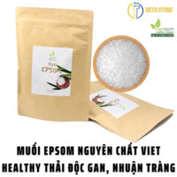Muối epsom nguyên chất 100% Viet Healthy, giúp tẩy sỏi gan mật, thải độc gan, nhuận tràng