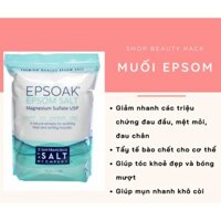 Muối Epsom nhập khẩu từ Mỹ - Best Seller Amazon - Thải độc, Phục hồi da nhiễm co.rti.co.i.d