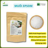 Muối Epsom Viethealthy 200g thực phẩm dùng trong y tế, Uống Được, Muối Đắng Magnesium Sulfate