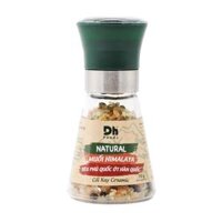 Muối Himalaya Tiêu Phú Quốc Lá Chanh, Natural Himalaya Salt, Phu Quoc Red Peppercorn Lime Leaf (70g) - DH FOODS