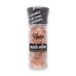 Muối hồng có cối xay Vipep hũ 120g