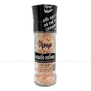 Muối hồng có cối xay Vipep hũ 120g