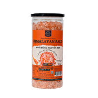 Muối Hồng Nguyên Hạt - HIMALAYA ROCK PINK SALT 1Kg The Nuts Valley