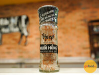 Muối hồng Vipep có cối xay - Himalayan Pink Salt 120 gram