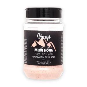 Muối hồng xay nhuyễn Vipep hũ 200g