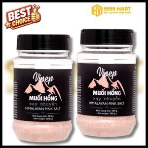 Muối hồng xay nhuyễn Vipep hũ 200g