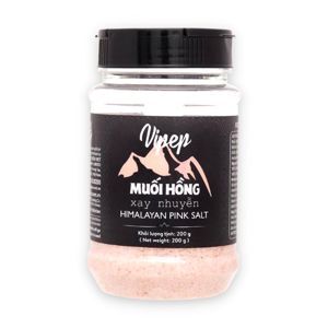 Muối hồng xay nhuyễn Vipep hũ 200g