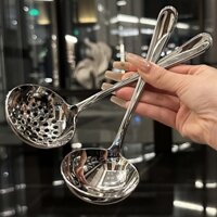 Muôi inox cán dài cỡ nhỏ inox 18/10 RK137/138