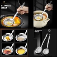 Muôi inox lọc cặn, vớt dầu KACHEEG DYLI cao cấp