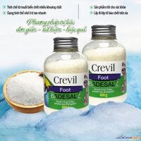 Muối khoáng ngâm chân biển chết Crevil Foot Badesalz 600g - Nhập khẩu Đức