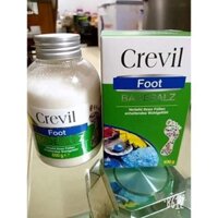 Muối Khoáng Ngâm Chân Trị Liệu Crevil Foot Badesalz 600gr nhập khẩu Đức
