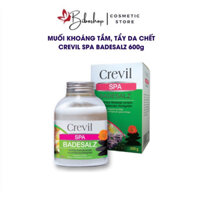 Muối Khoáng Tắm, Tẩy Da Chết Crevil Spa Badesalz 600g Làm Sạch Da, Giảm Mụn Lưng Và Vi.êm Lỗ Chân Lông - biboshop