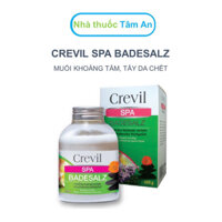 Muối Khoáng Tắm, Tẩy Da Chết Crevil Spa Badesalz 600g Làm Sạch Da, Giảm Mụn Lưng Và Viêm Lỗ Chân Lông - nhathuoctaman247
