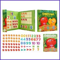 Mười Khung Cho Lớp Học Bổ Sung Và Trừ Từ Tính Số Liên Kết Xếp Hình Toán Mẫu Giáo Trò Chơi Toán sarhanvn