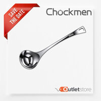 Muôi Múc Canh CHOCKMEN Inox Cao Cấp Muôi Muỗng Múc Canh Súp Có Gá Nhỏ Gọn Nhà Bếp