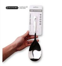 Muôi múc cơm inox 304 Kai Nhật Bản - Thép không gỉ - dùng trong nhà bếp 000IN5291 26cm