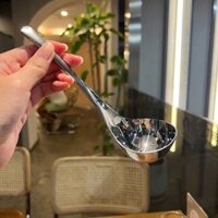Muôi Muỗng Canh Inox Cao Cấp, Muôi Vá Ngắn Lòng Sâu RK325
