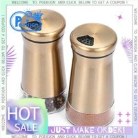 Muối Nhà Bếp Bình Lắc Gia Vị Tiêu Bình Đựng Dụng Cụ Hộp Đựng Chai Inox Đường Bình Bền Dễ Dàng Lắp Đặt Dễ Dàng Sử Dụng