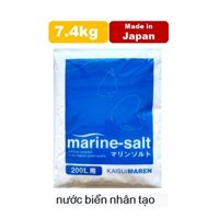 Muối Nhật pha nước biển cho hồ san hô , hồ nuôi cá cảnh biển | Nước biển nhân tạo Kaisui Maren (Túi 200L 7.4 kg)