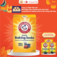 Muối Nổi đa năng Arm&Hammer Baking Soda 1.81kg Tặng 3 túi bột tinh khiết 100g