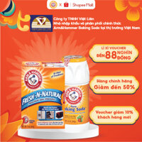 Muối Nổi Khử Mùi Arm&Hammer Baking Soda 340g + Rửa Rau Củ Quả 340g