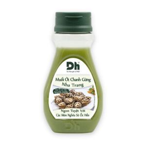 Muối ớt chanh gừng Nha Trang Dh Foods chai 120g