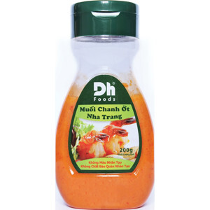 Muối ớt chanh Nha Trang Dh Foods chai 200g