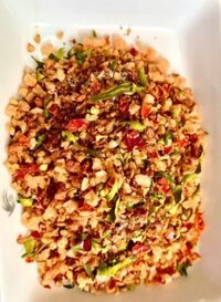 Muối ớt tiêu lá chanh 250g (muối chấm đa năng)