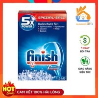 Muối rửa bát Finish 1,2 kg Muối làm mềm nước và duy trì tuổi thọ của máy rửa bát 1.2kg