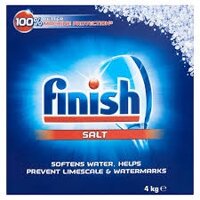 Muối rửa bát finish 4kg, 1,2kg, dùng cho máy rửa bát