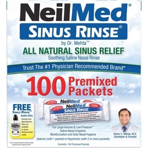 Muối rửa mũi NeilMed Sinus Rinse hộp 100 gói